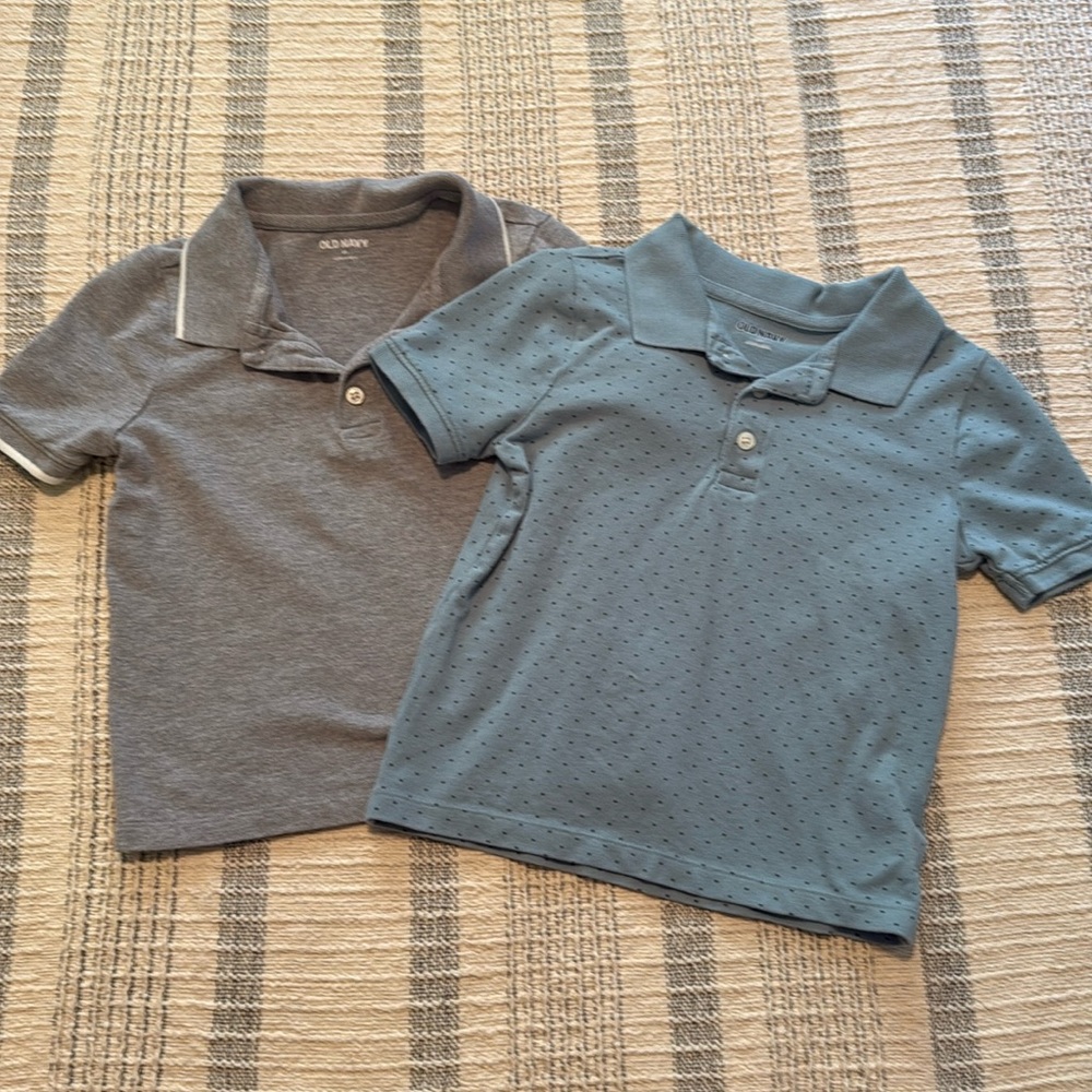 2 Old Navy Polos Size 5T